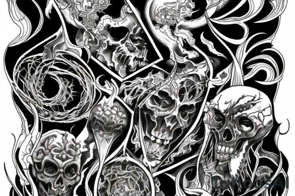 hell tattoo idea