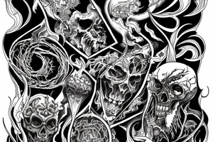 hell tattoo idea