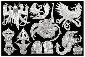 rime of ancient mariner tattoo idea