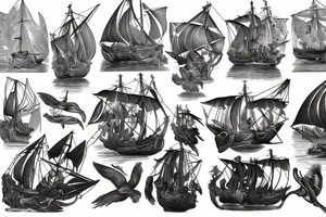 ancient mariner tattoo idea