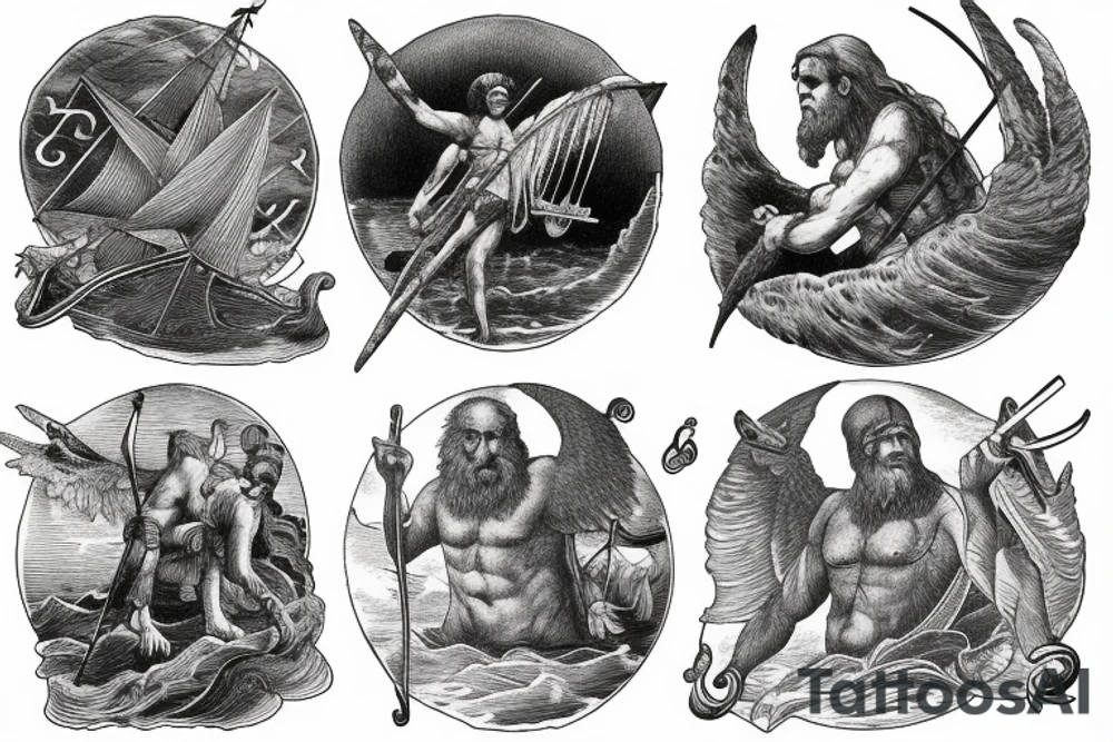ancient mariner tattoo idea