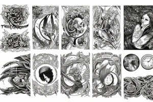 time heals nothing tattoo idea