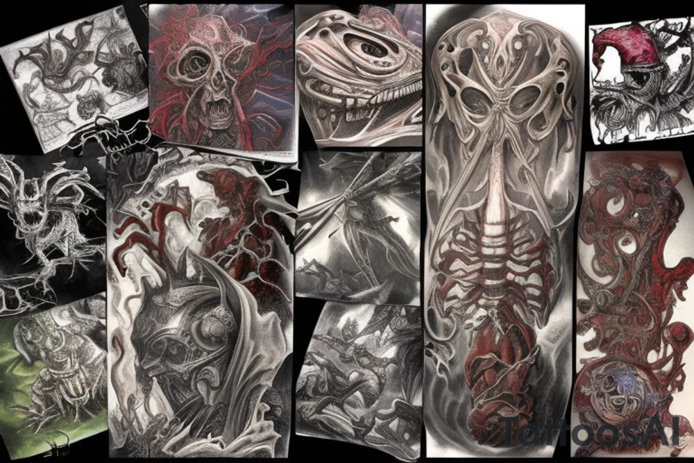 monstrosity tattoo idea