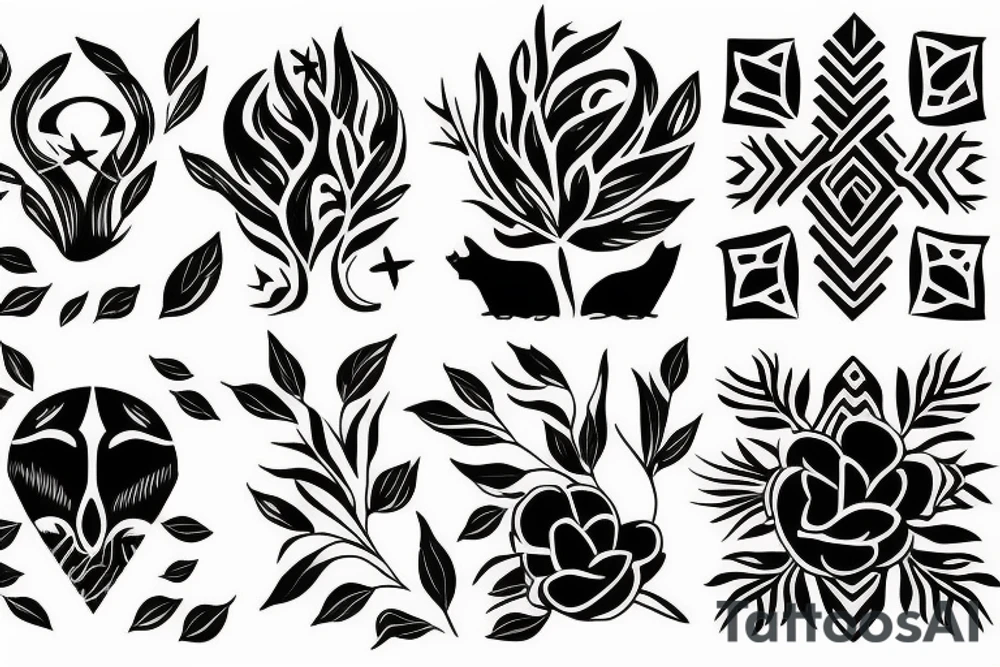 Nature tattoos tattoo idea