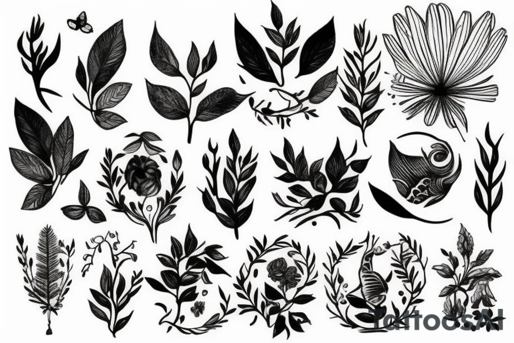 nature tattoo idea