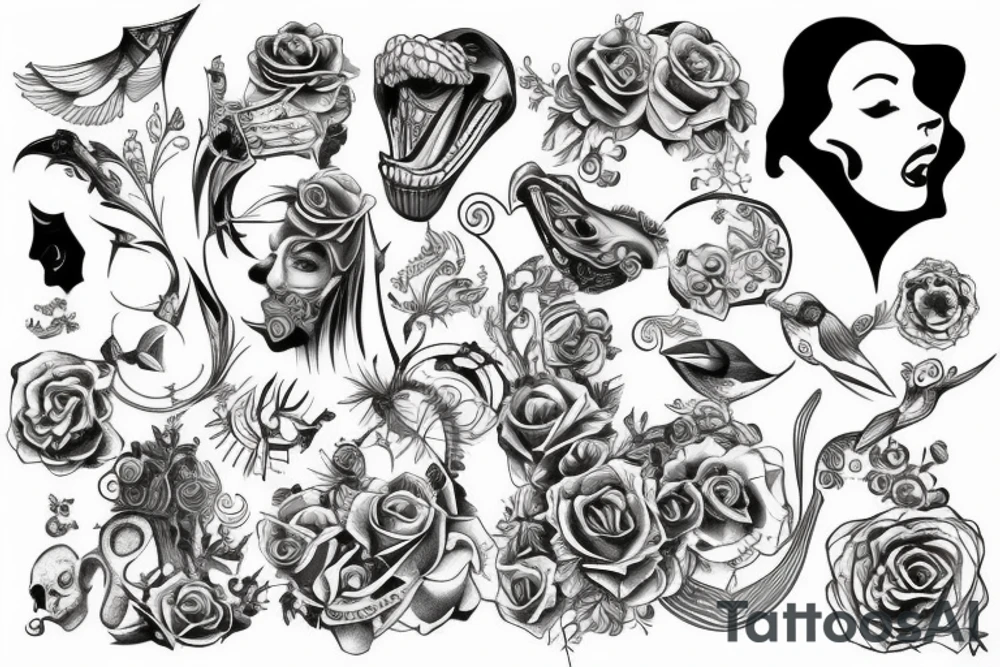 Throat tattoo tattoo idea