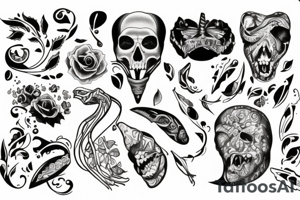 Throat tattoo tattoo idea