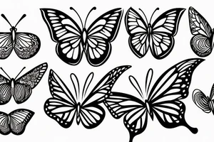 Butterfly tattoo idea