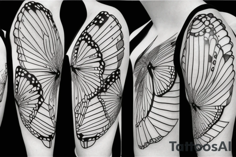 Butterfly tattoo idea