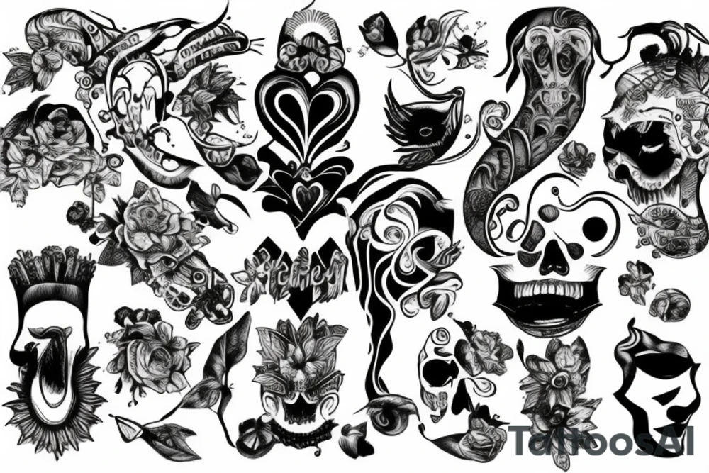 Throat tattoo tattoo idea