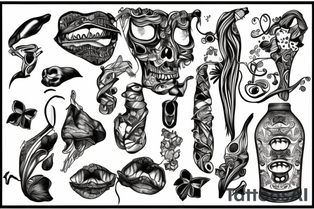 Throat tattoo idea