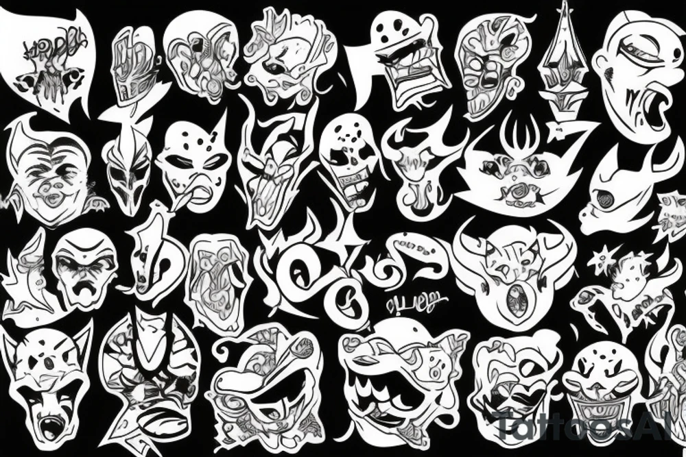 Devil tattoo idea