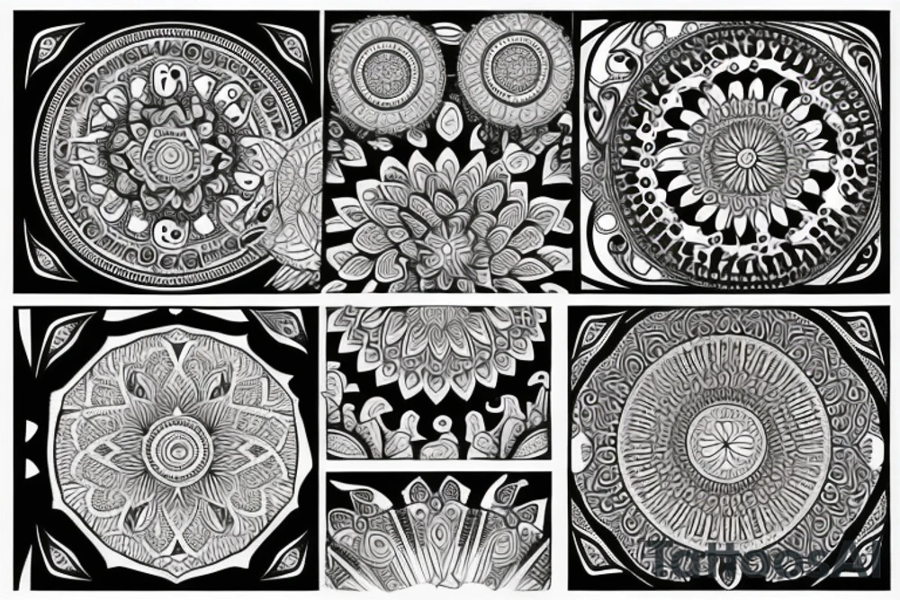 Mandala tattoo idea