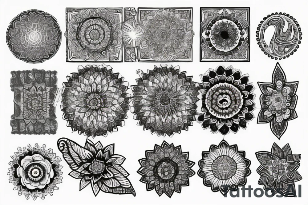 Mandala tattoo idea