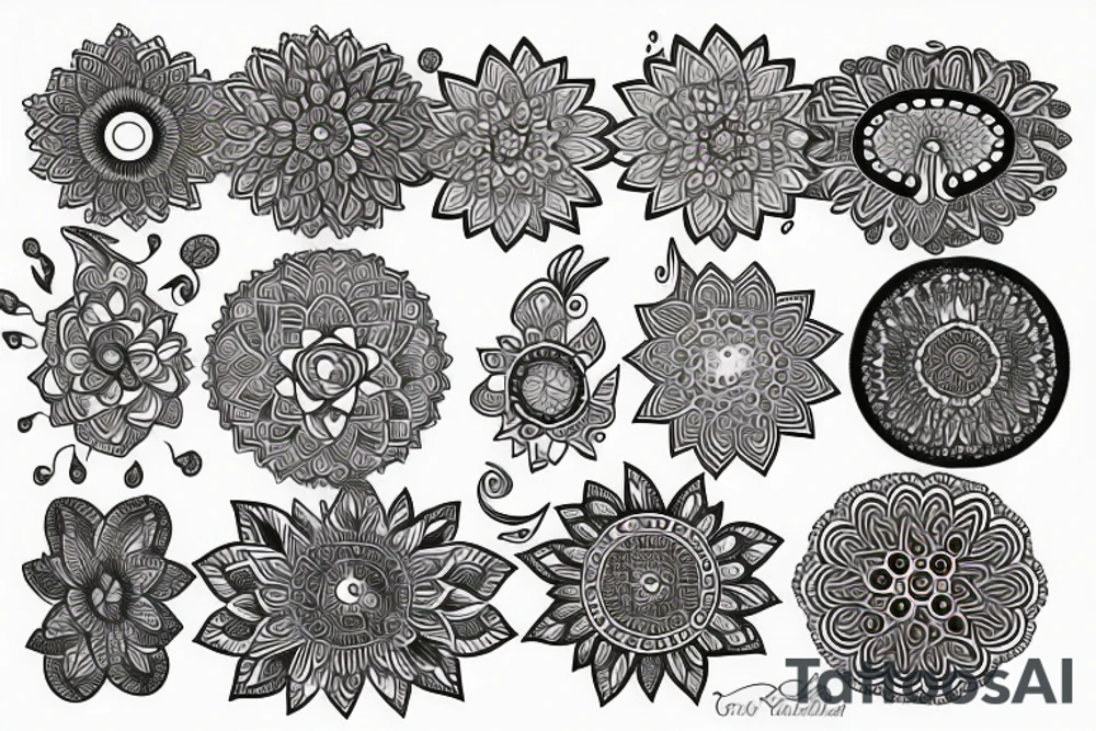 Mandala tattoo idea