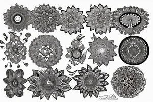 Mandala tattoo idea