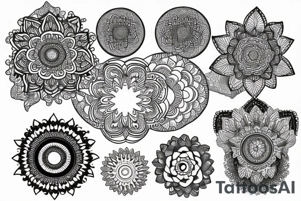 Mandala tattoo idea
