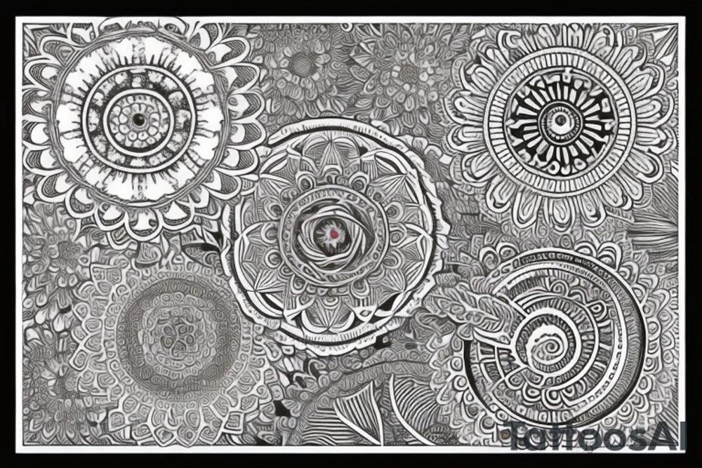 Mandala tattoo idea