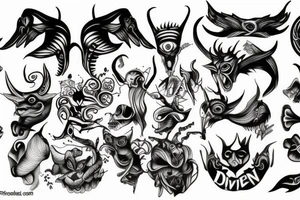 Devil tattoo idea