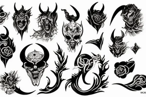 Devil tattoo idea