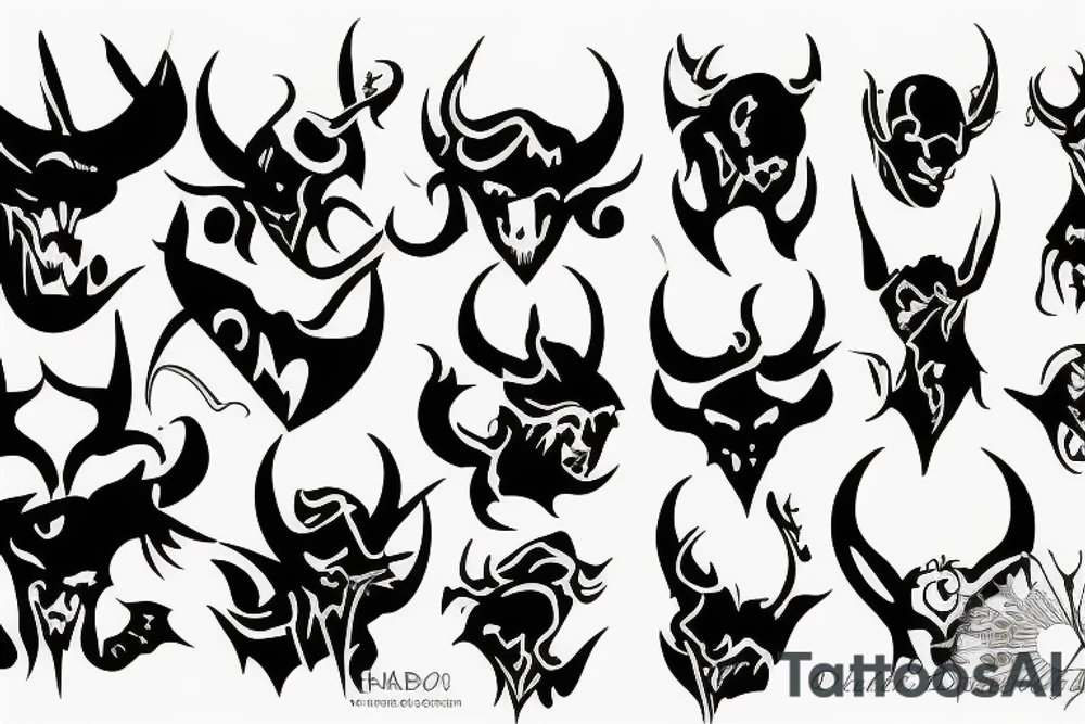 Devil tattoo idea