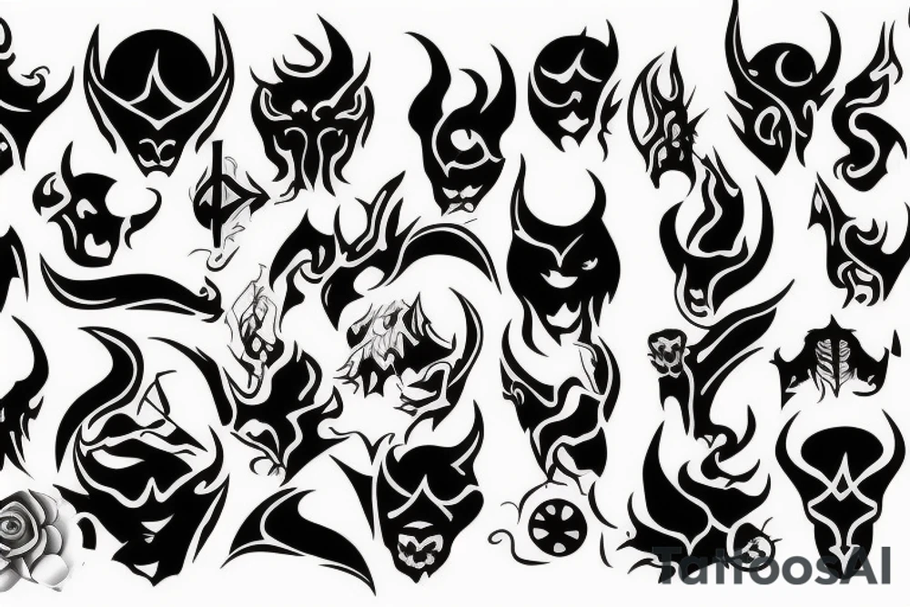 Devil tattoo idea
