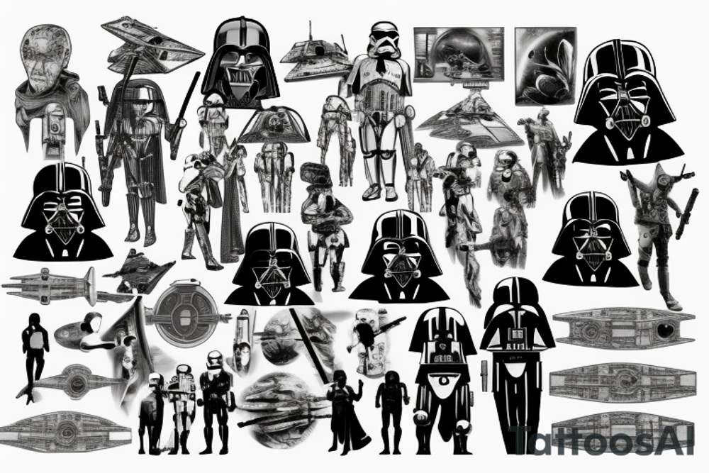 Star wars tattoo idea