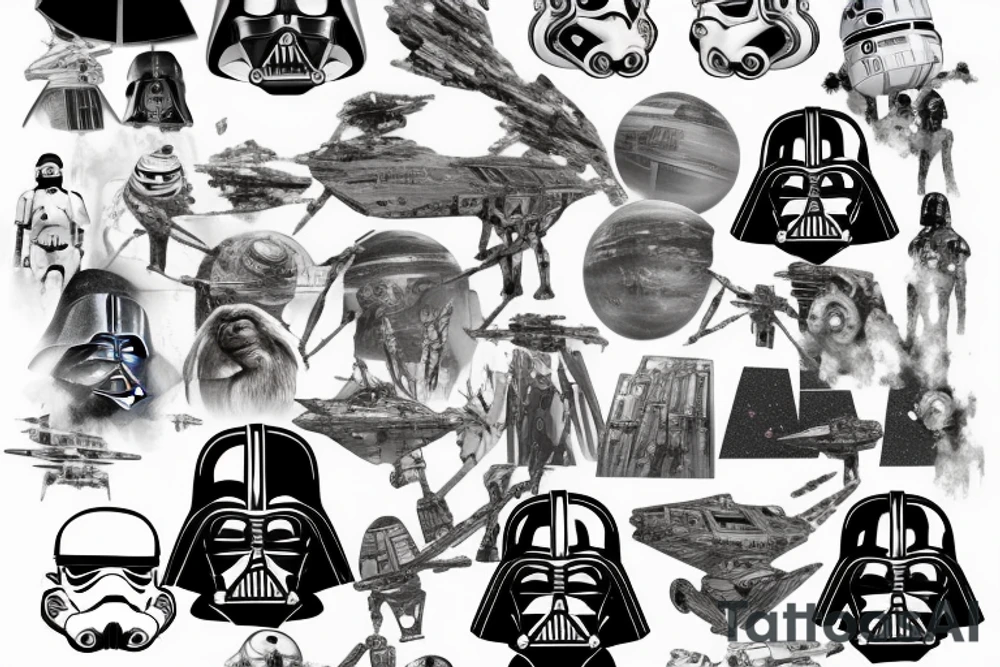 Star wars tattoo idea