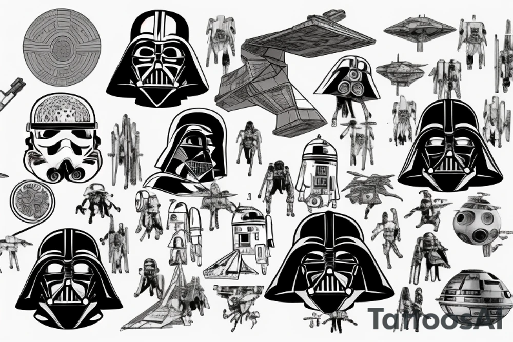 Star wars tattoo idea