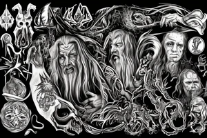 Lord of the rings tattoo idea