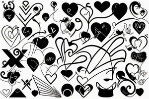 heartbeat line tattoo idea