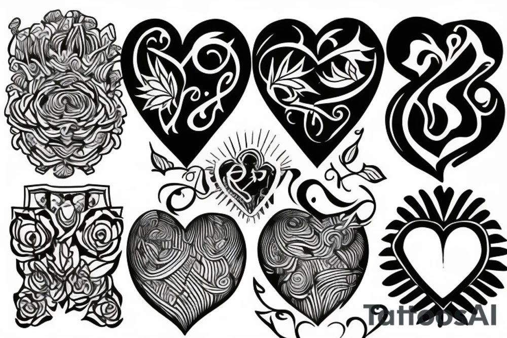 heartline tattoo idea