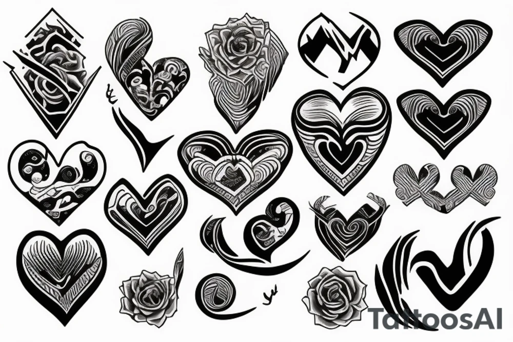 heartbeat tattoo tattoo idea
