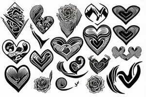 heartbeat tattoo tattoo idea