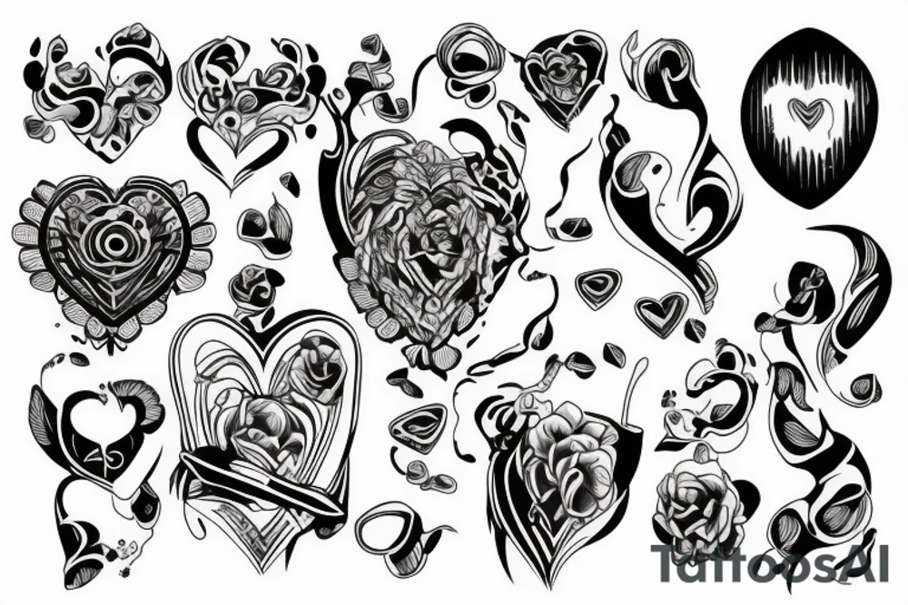 heartbeat tattoo tattoo idea