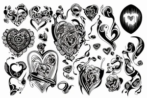 heartbeat tattoo tattoo idea