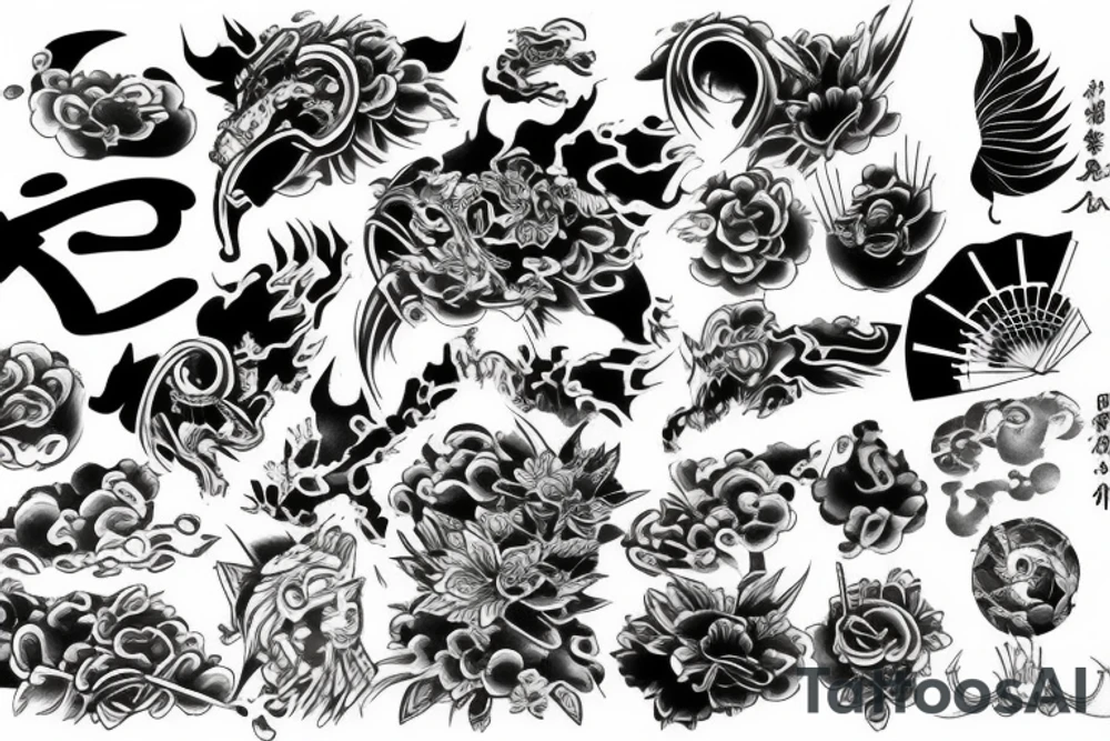 japanese tattoo tattoo idea