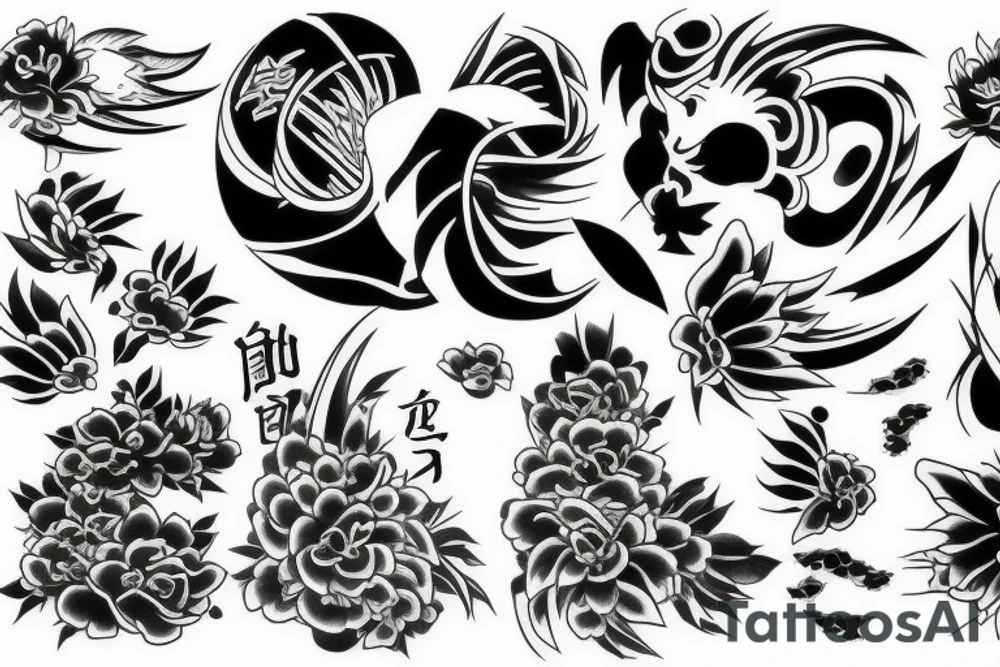 japanese tattoo tattoo idea