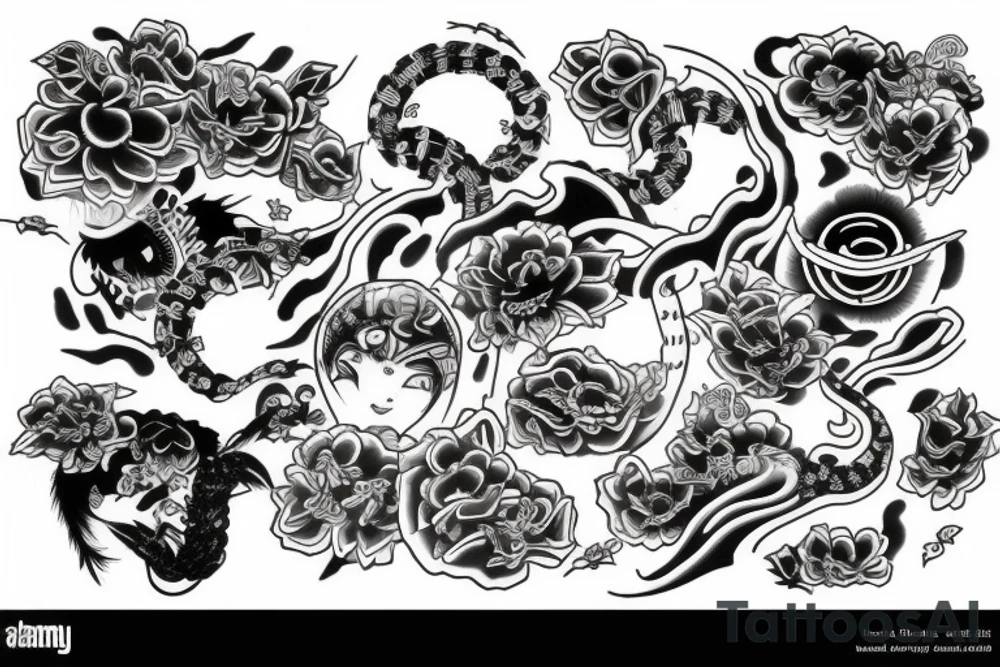 japanese tattoo tattoo idea