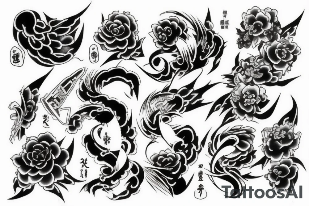japanese tattoo tattoo idea