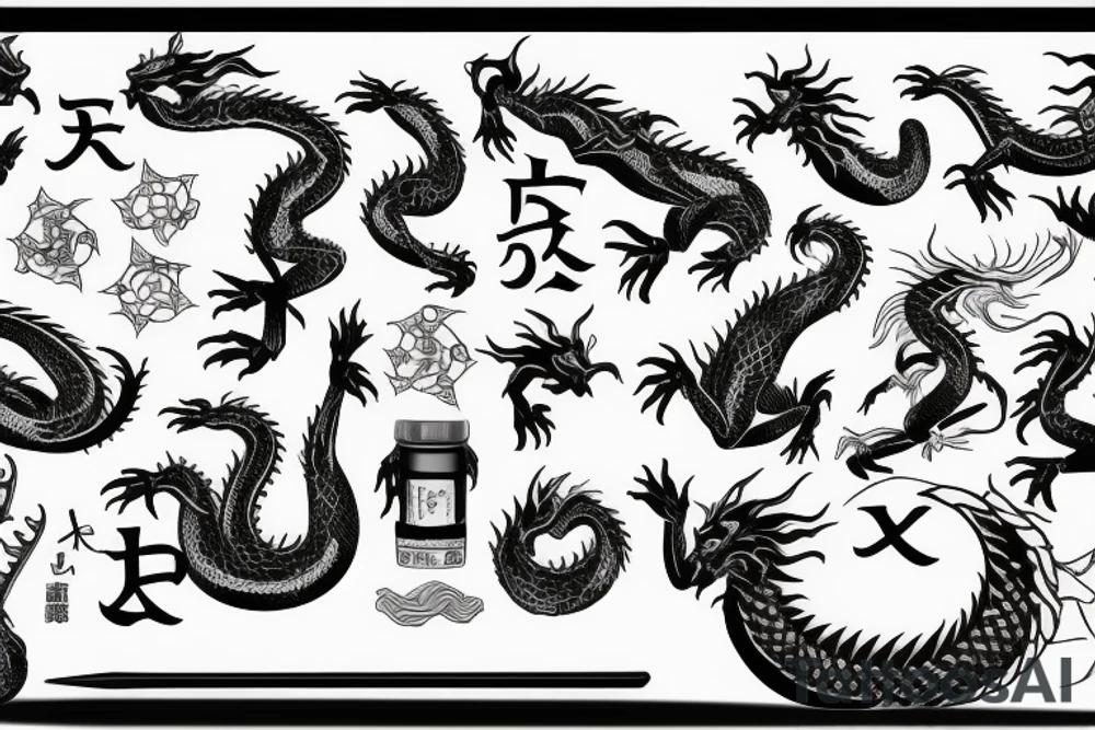 the Dragon tattoo idea