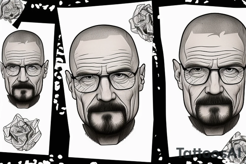 walter white tattoo idea
