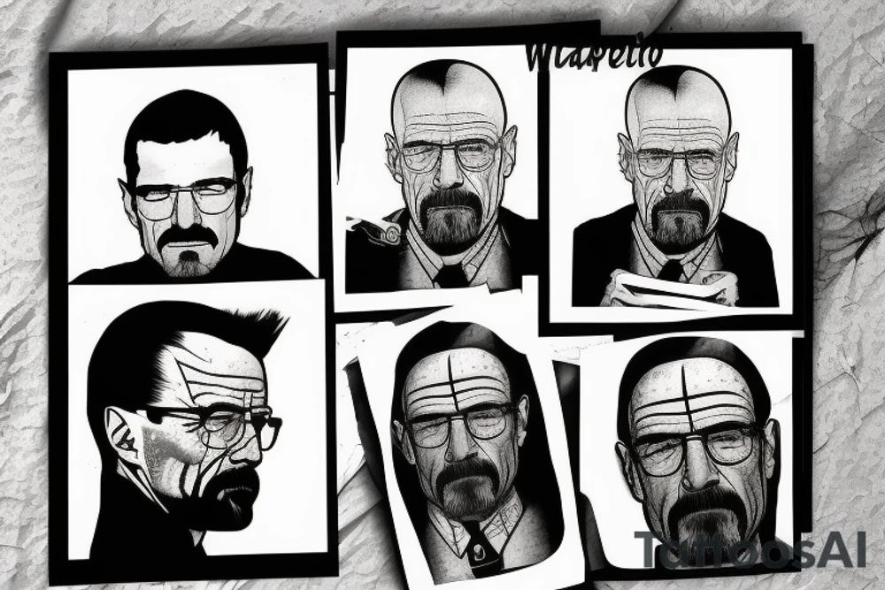 walter white tattoo idea