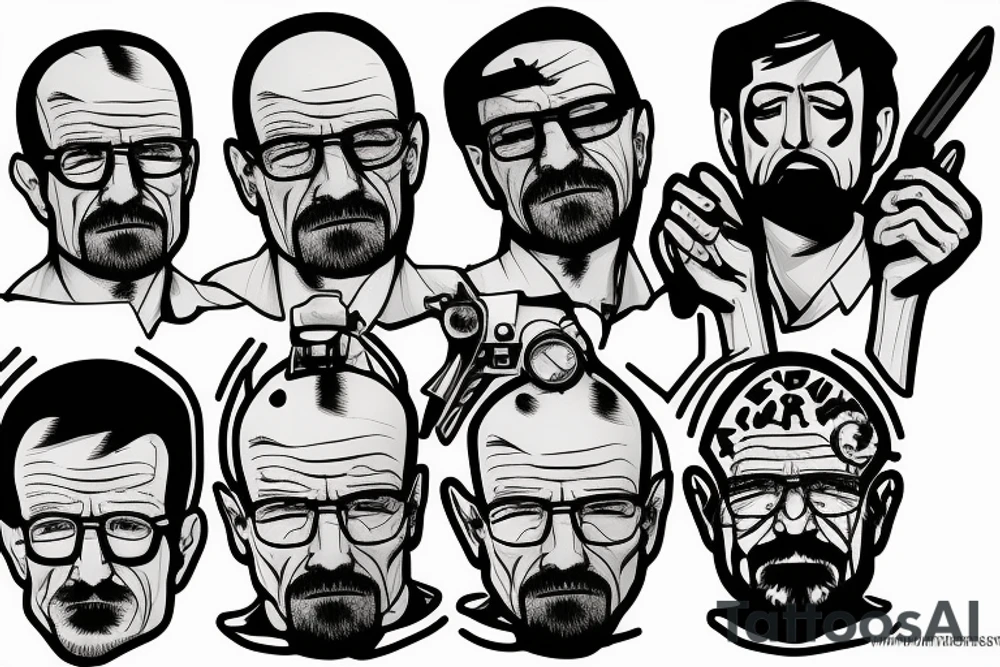 walter white tattoo idea