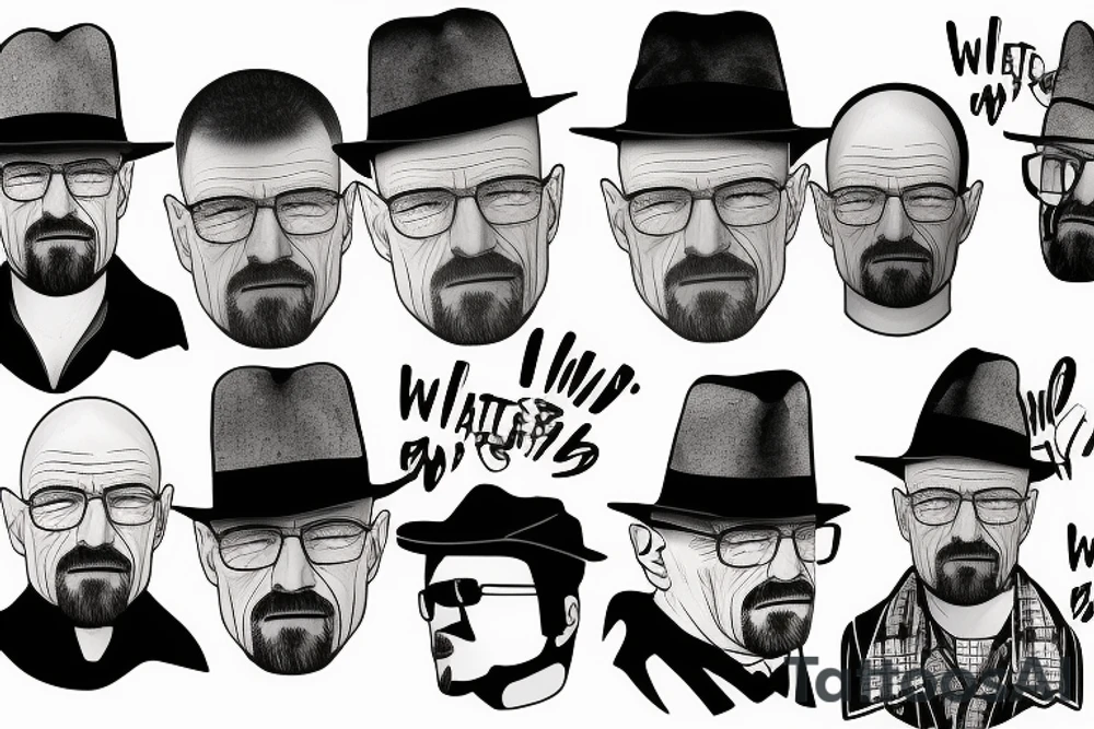 walter white tattoo idea