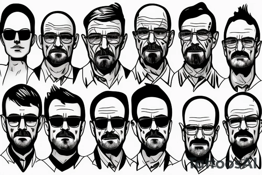 walter white tattoo idea