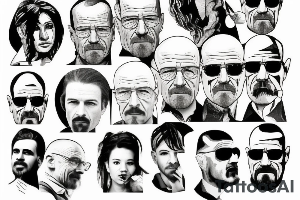 walter white tattoo idea