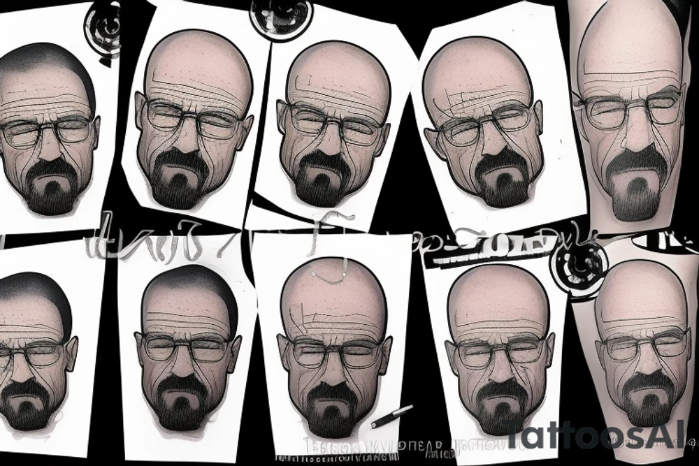 walter white tattoo idea