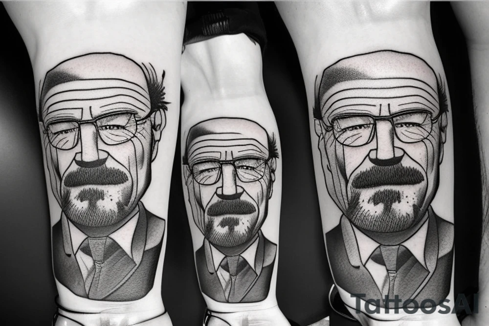 walter white tattoo idea