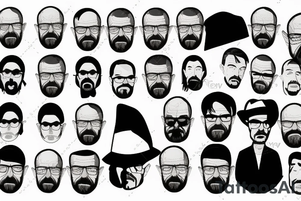 walter white tattoo idea